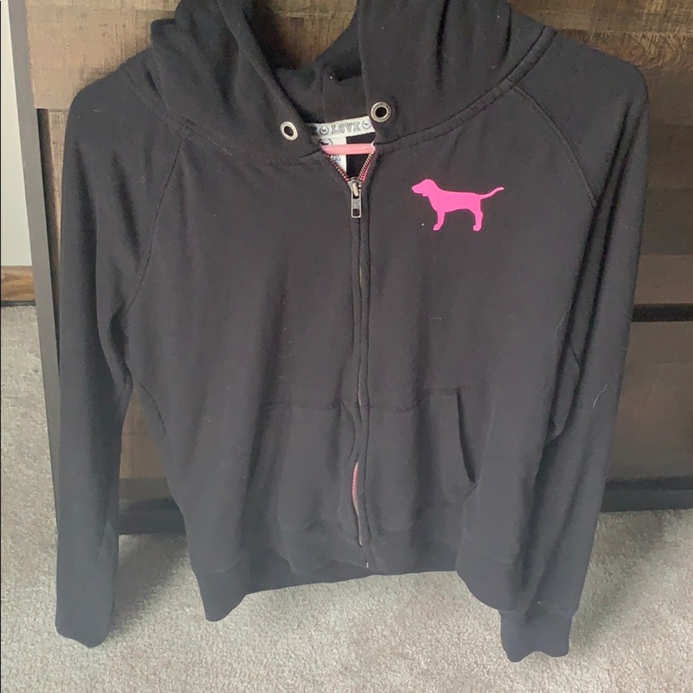 Love Pink Zip Up